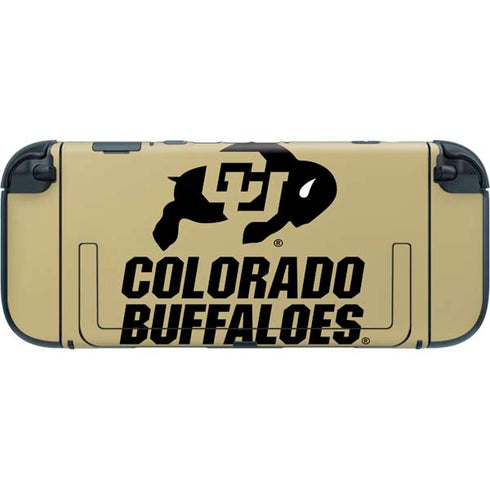 University of Colorado CU Collegiate Text Nintendo Switch 2 (2025) with Joy-Con Skin
